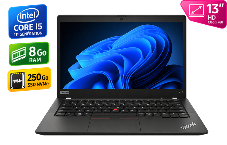 Lenovo ThinkPad X13 reconditionné