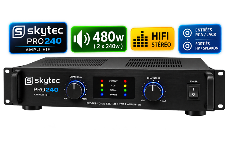 Amplificateur Skytec PRO240